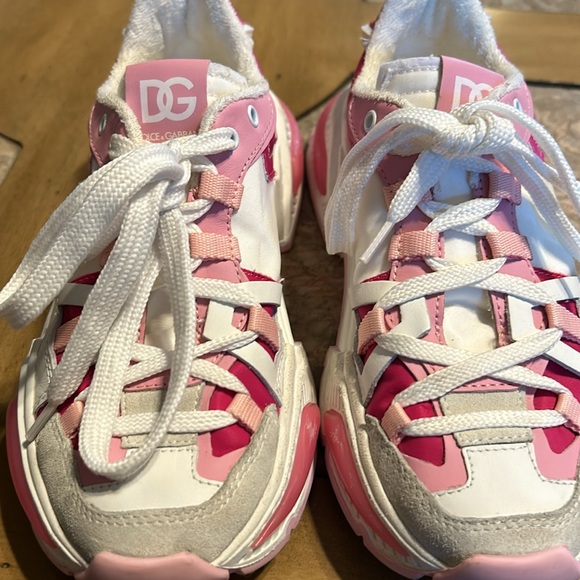 Dolce Gabbana- Mixed-material Airmaster sneakers - Picture 2 of 4